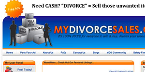 Site Showcase - MyDivorceSales.com